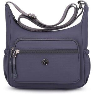 Crossboby Bags Multi-Pocket, Shoulder Bag Dark Blue